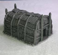 Ganosote Longhouse (15mm scale)